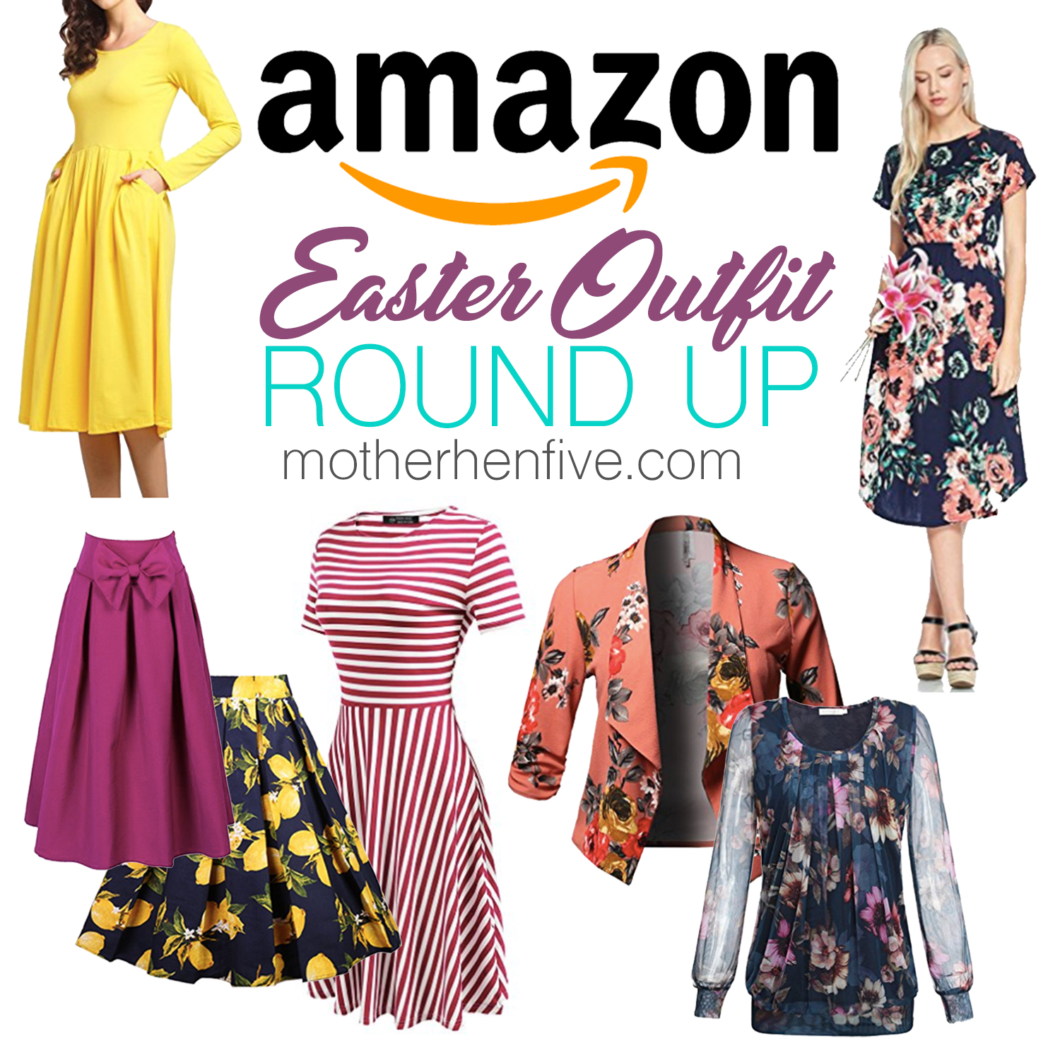 Amazon easter outfit round up mother hen five